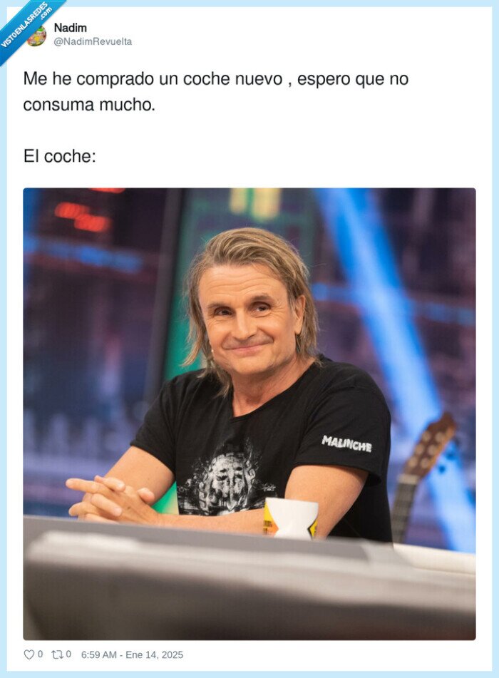 comprado,consumir,nacho cano,coche nuevo