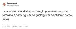 Enlace a Eso era mano de santo, por @yatedigoyoque