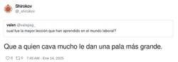 Enlace a Resumen: haz lo mínimo y no te hagas ver o te mandarán el doble de trabajo, por @_shirokov
