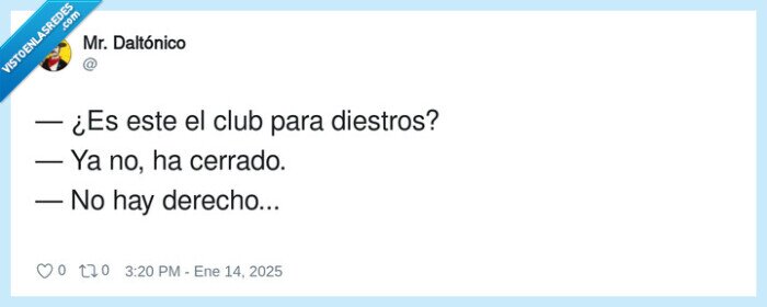 diestros,cerrado,derecho,club