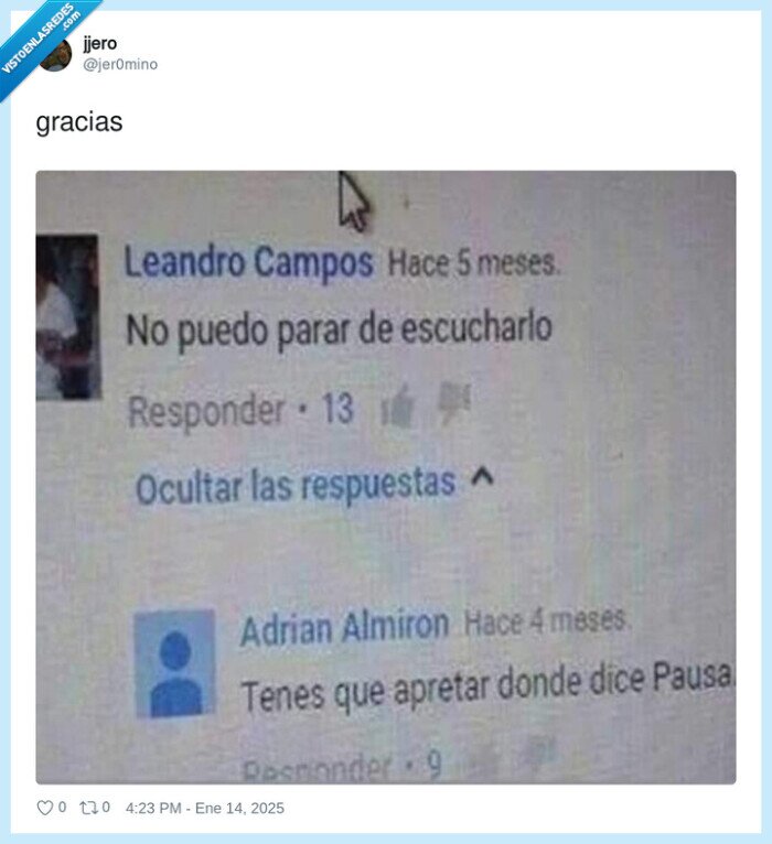 adrian,pausar,video,escuchar,parar