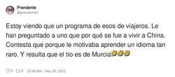 Enlace a ¿No tenía suficiente con el murciano?, por @prendente1