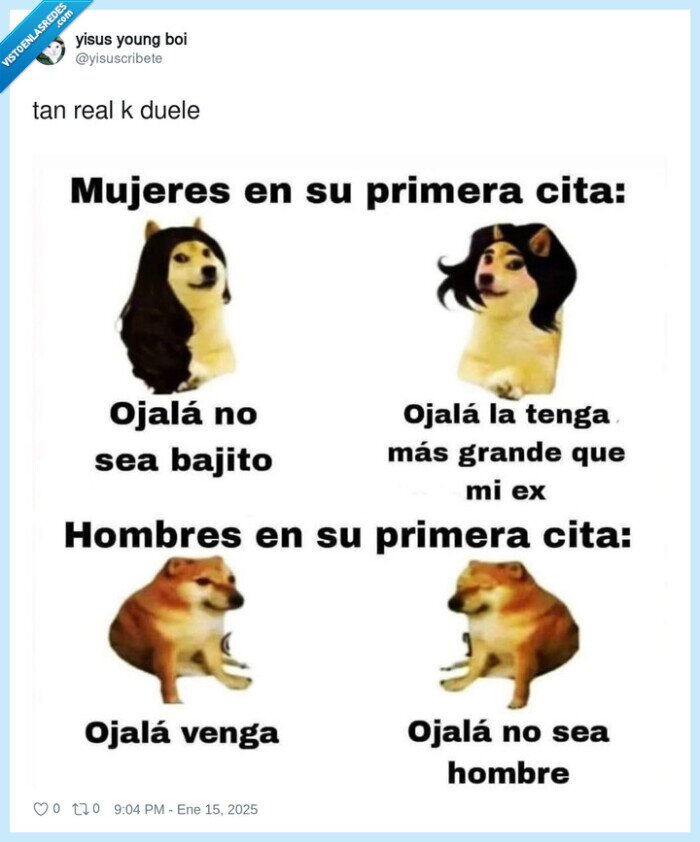 venir,cita,bajito,guapo