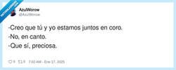 Enlace a Juntos en coro, por @AzulWorow