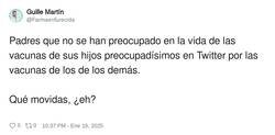 Enlace a Solo ven la paja en ojo ajeno, por @Farmaenfurecida