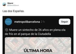 Enlace a Las dos Españas, por @SiberetSiberet