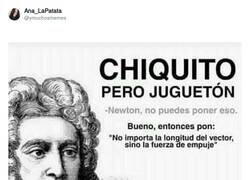 Enlace a La ley de Newton explicada para tontos, por @ymuchosmemes