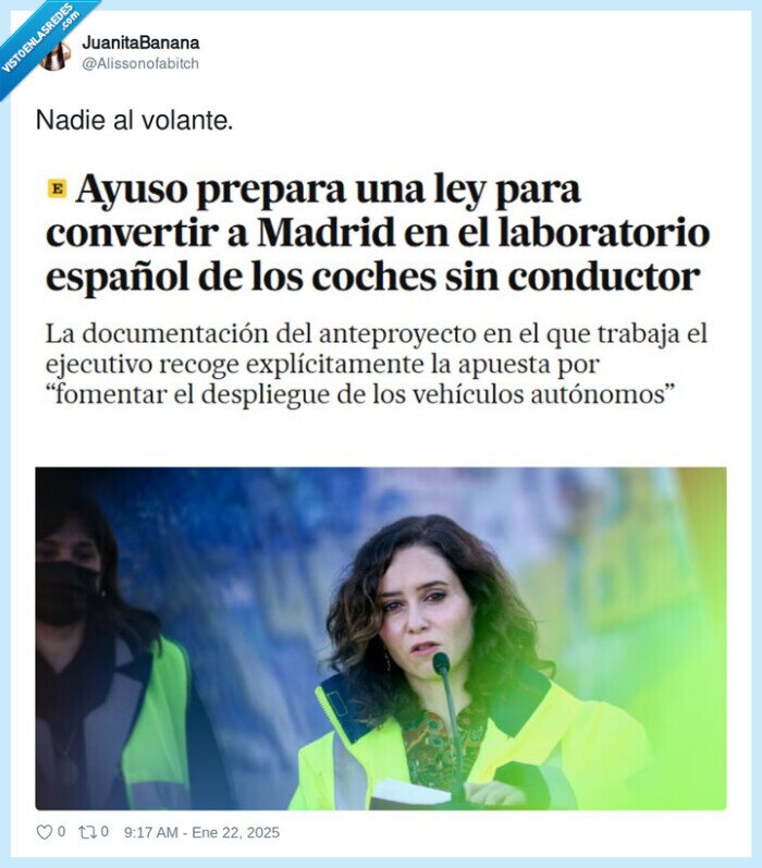 conductor,coches,madrid,ayuso,autonomo