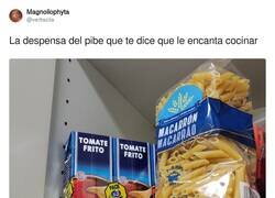 Enlace a Y si ya es un experto, lo máximo que te hace es carbonara, por @vertiscila
