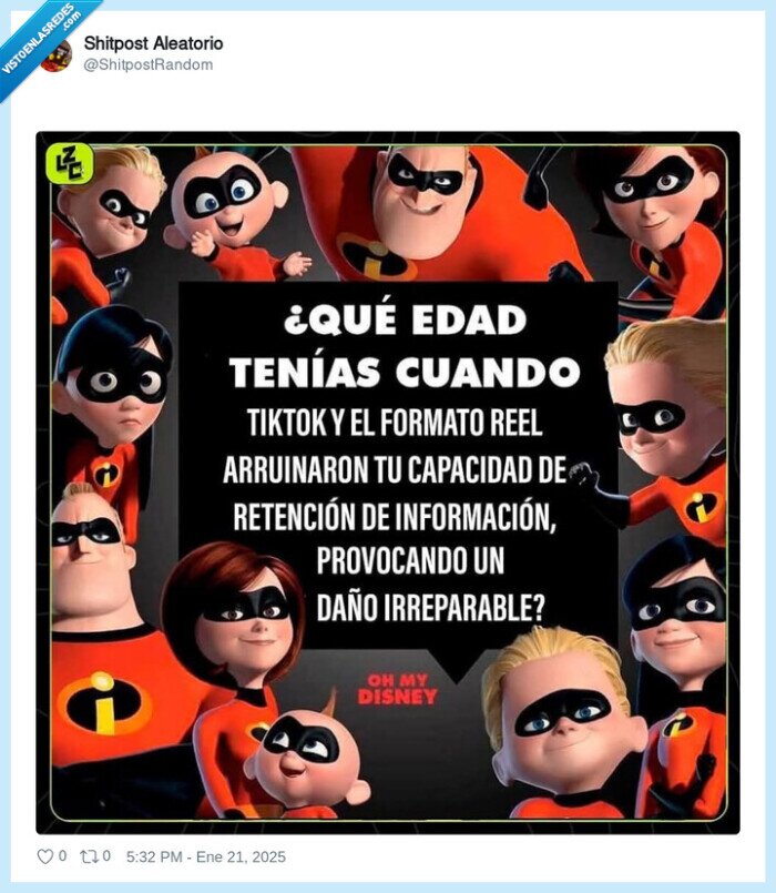 tiktok,capacidad,retencion,redes sociales,daño irreparable