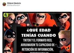 Enlace a Tiktok arruinó nuestra vida, por @ShitpostRandom