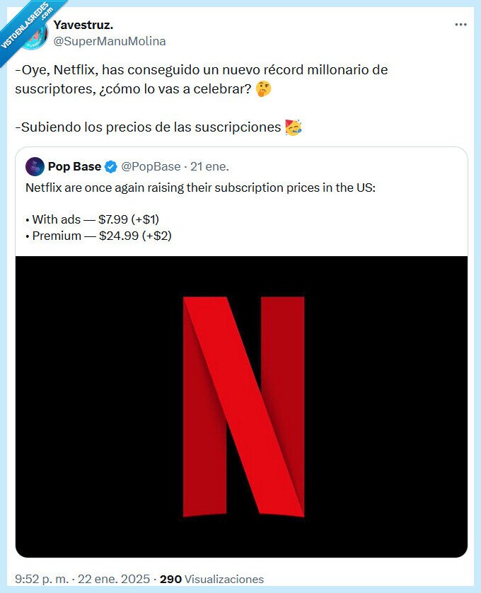 netflix,subir,suscripción,precio