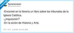 Enlace a ¿Inquisición?, por @Runnercervecero