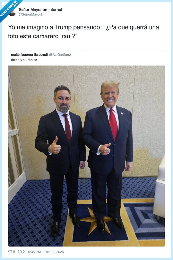 camarero,abascal,iraní,trump