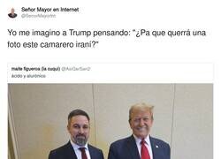 Enlace a Abascal se cree que Trump sabe quién es, por @SenorMayorInt