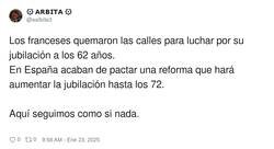 Enlace a Que vengan los gabachos a enseñarnos a hacer huelgas, por @aalbita3