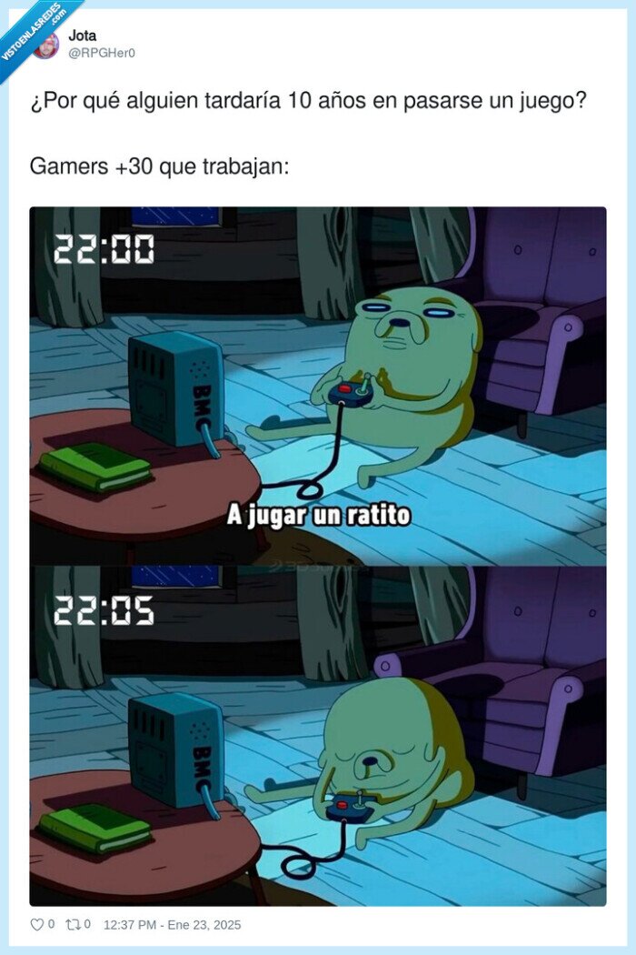 gamers,pasarse,juego,tardar,años