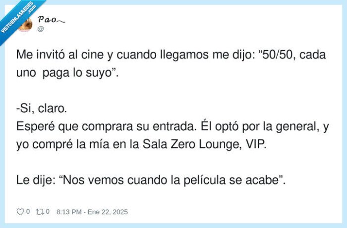 pelicula,a medias,chica,sala vip,general