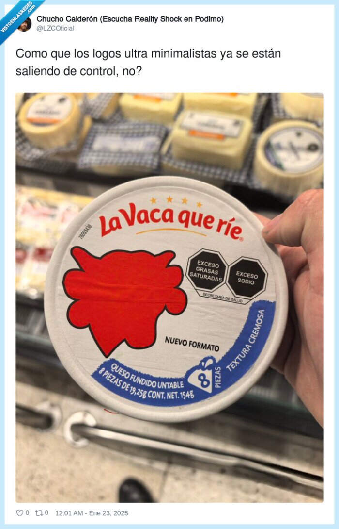 minimalistas,la vaca que ríe,logos