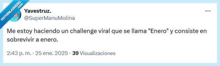 viral,enero,challenge,sobrevivir