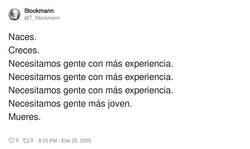 Enlace a Resumen de mi vida laboral, por @T_Stockmann