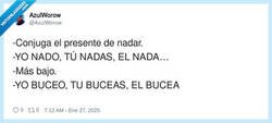 Enlace a Presente de nadar, por @AzulWorow