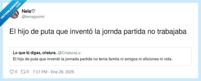 trabajar,inventar,jornada partida