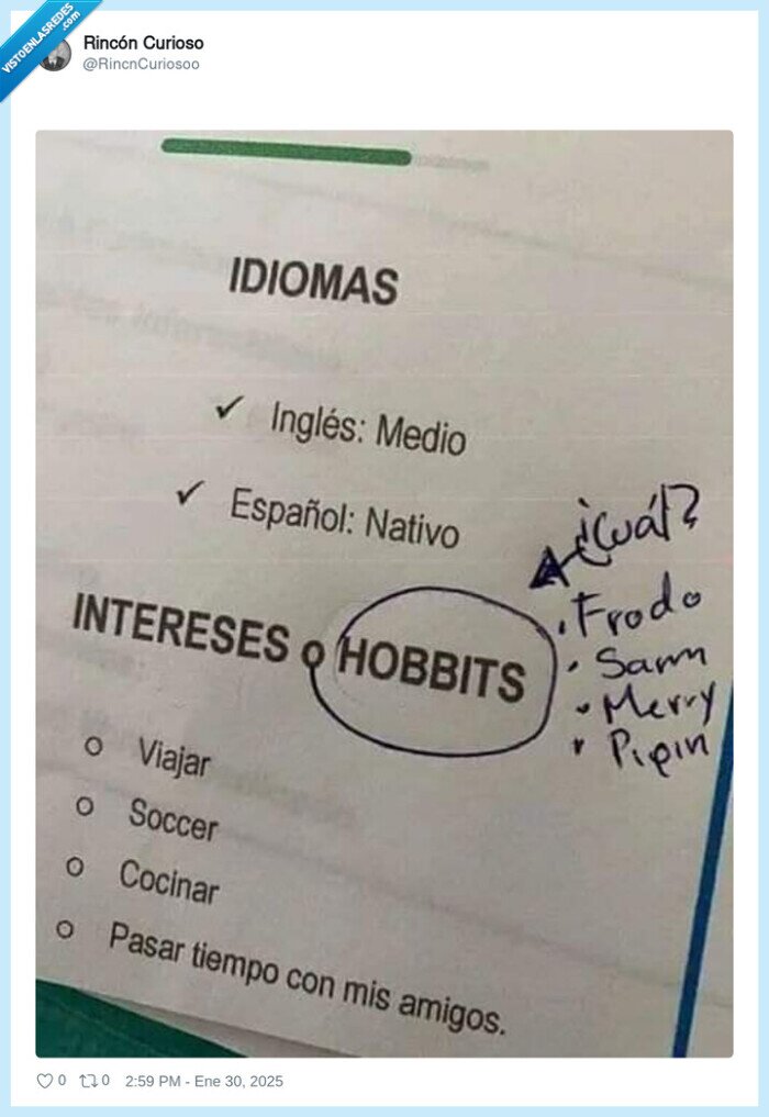 hobbits,hobbies,frodo,sam,pipin