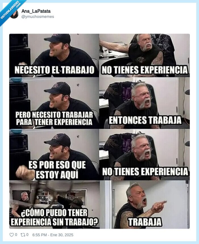 experiencia,trabajo