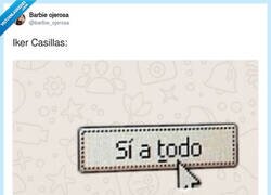 Enlace a Iker PajilIas le da sí a todo últimamente, por @barbie_ojerosa