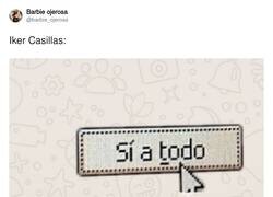 Enlace a Iker PajilIas le da sí a todo últimamente, por @barbie_ojerosa