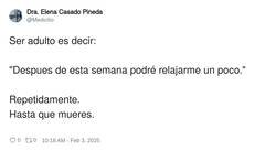 Enlace a Nunca va a pasar, por @Medicilio