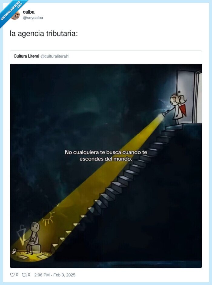 agencia tributaria,esconder,luz