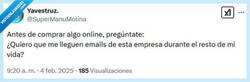 Enlace a SPAM por @supermanumolina
