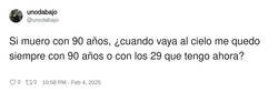 Enlace a El cielo debe estar lleno de jubilados, por @unodabajo