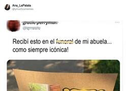 Enlace a Fan de la abuela, por @ymuchosmemes