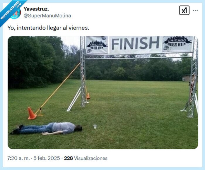 llegar,intentar,viernes