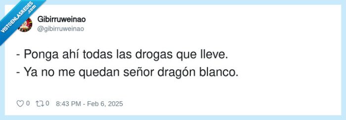dragón,drogas,quedar,blanco