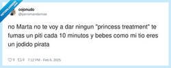 Enlace a De princesa no tienes nada, camionera, por @perromandarinas