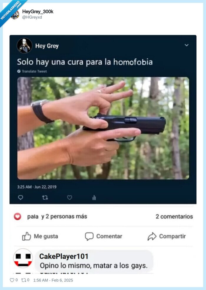 cura,gays,homofobia,pistola,matar