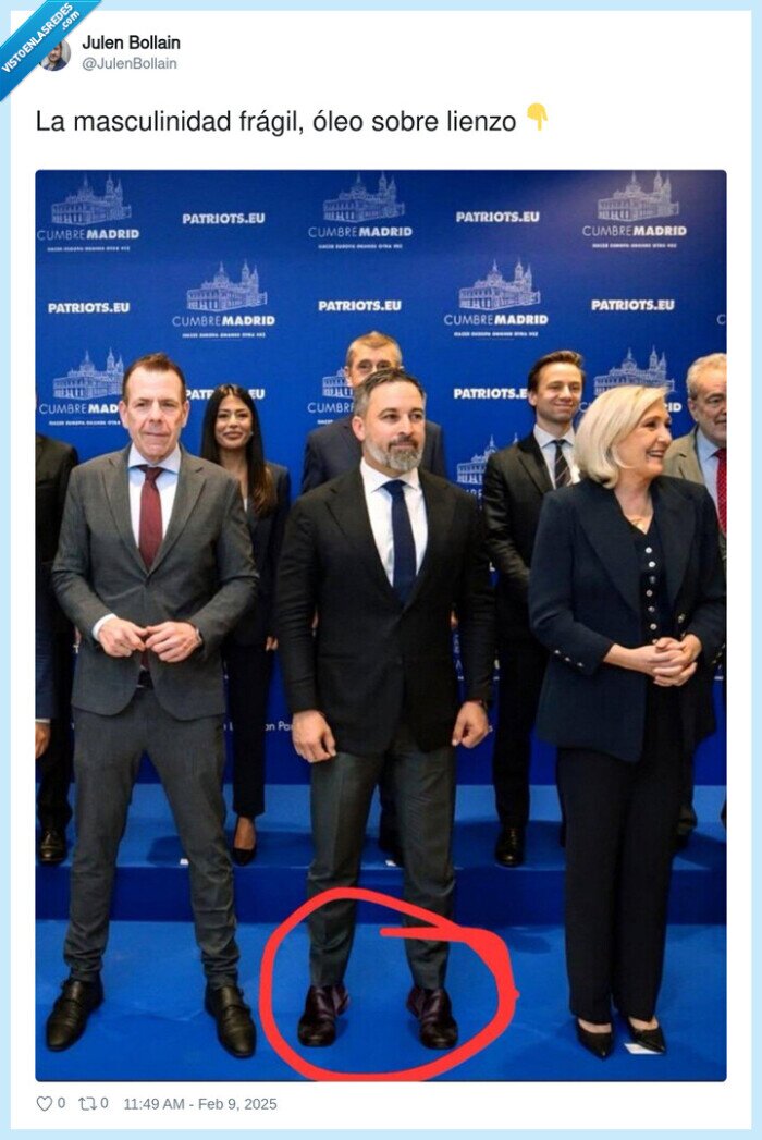 le pen,altura,puntillas,abascal,alto