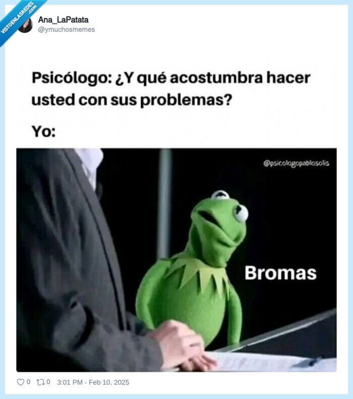 bromas,problemas,psicologo,rana gustavo