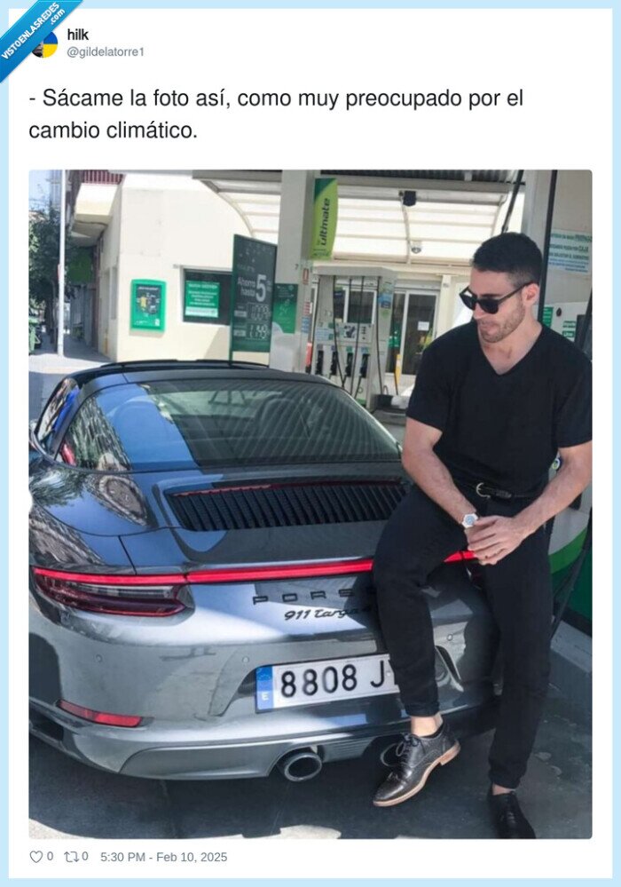 hipocresia,cambio climático,miguel angel silvestre