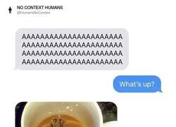 Enlace a Gritemos juntos, por @HumansNoContext