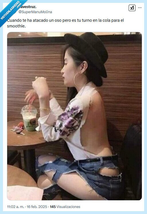 oso,smoothie,ataque