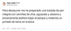 Enlace a Seguramente tenga más sabor, por @PeterMcGriffin_