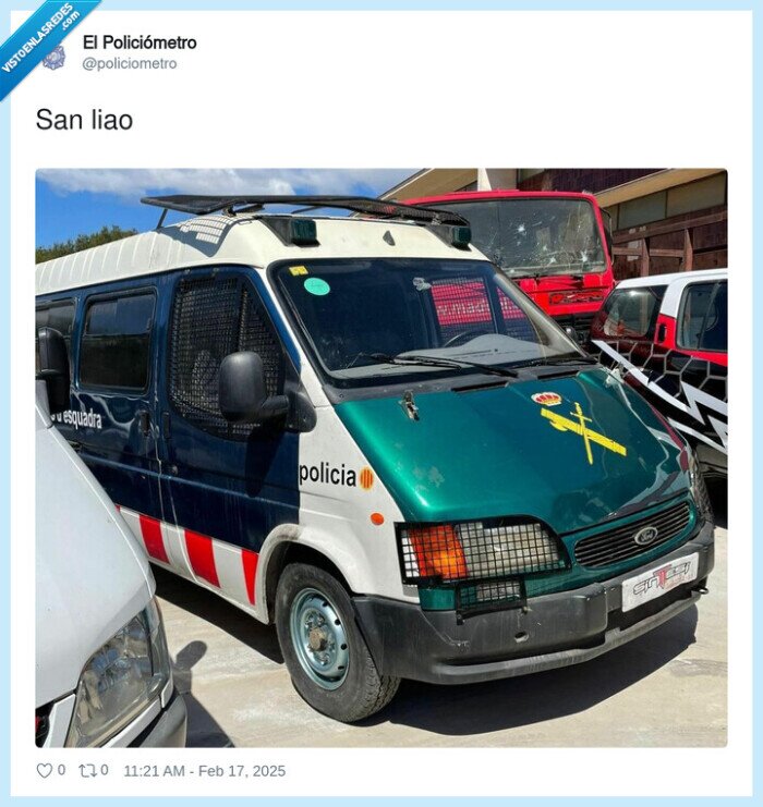 policia,furgoneta,guardia civil,mix