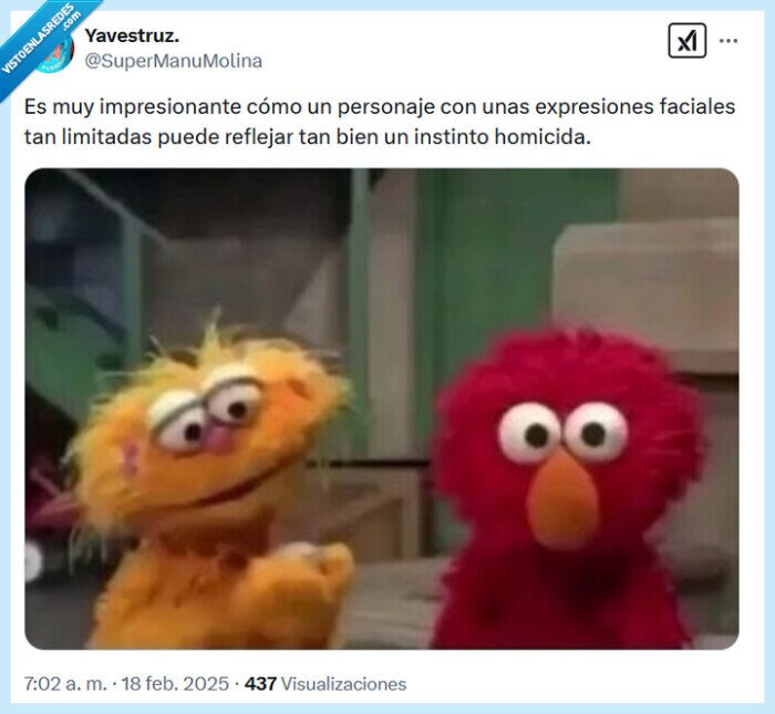 homicida,instinto,elmo,barrio sésamo
