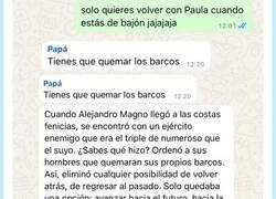 Enlace a La respuesta de vida de un padre a su hijo, quedan pocos padres así
