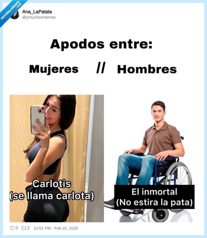 inmortal,silla de ruedas,apodo